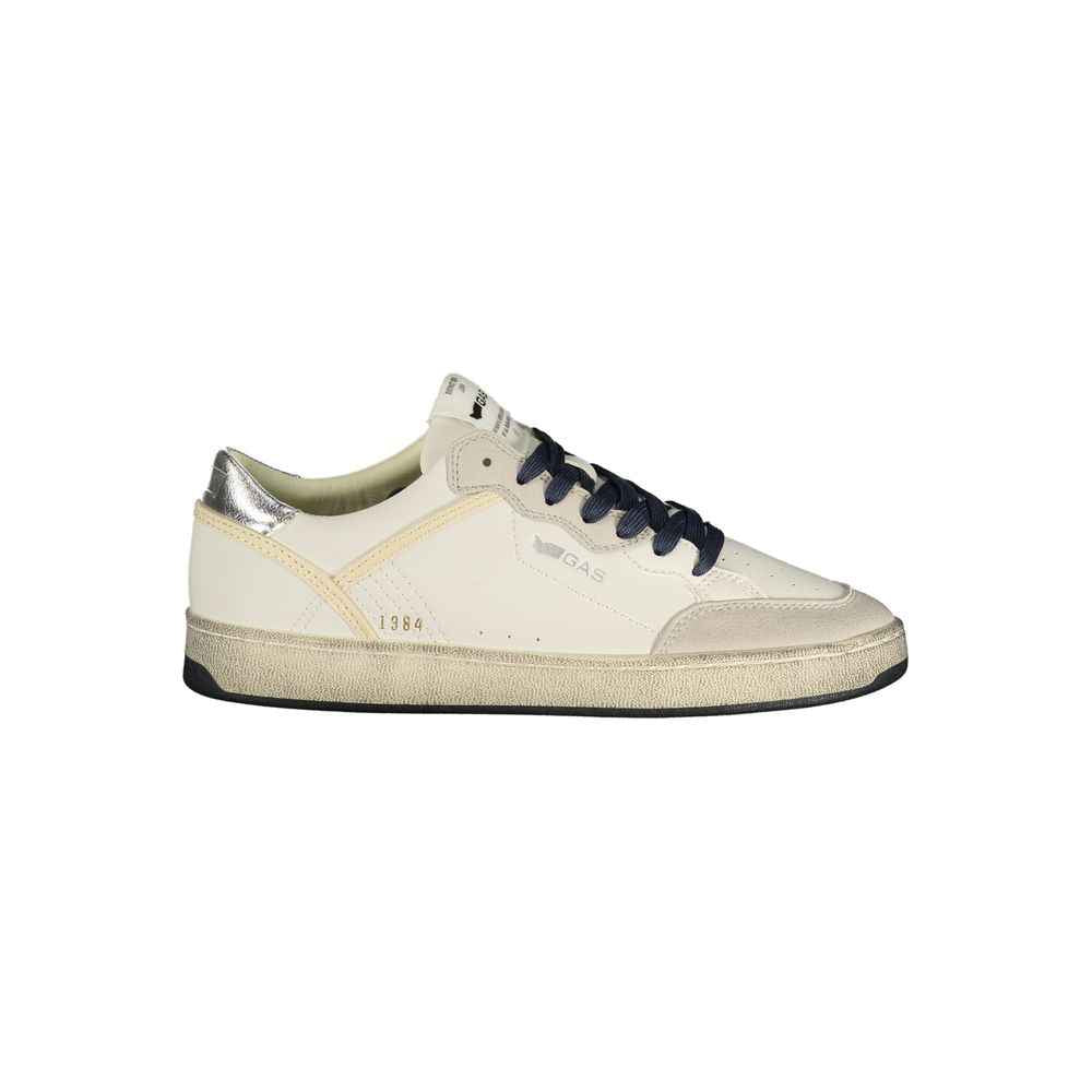 Gas Bianco Polyurethane Women Sneaker