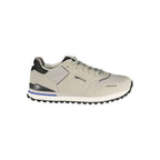 Gas Grigio Polyurethane Men Sneaker