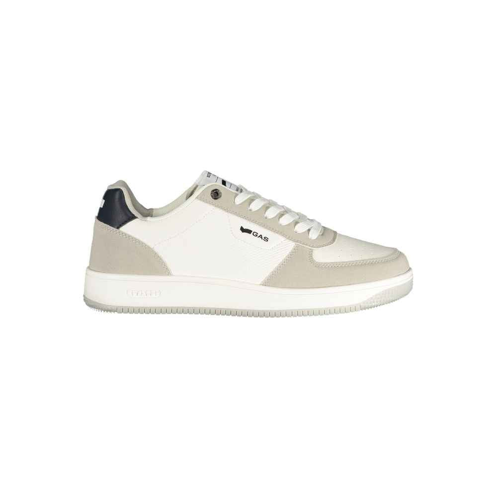 Gas Bianco Polyurethane Men Sneaker