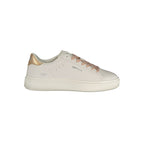 Gas Bianco Polyurethane Women Sneaker