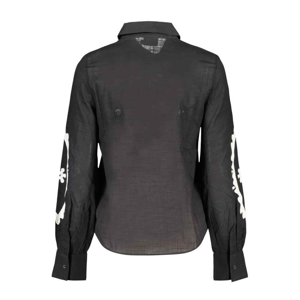 Desigual Nero Cotton Women Shirt