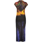 Desigual Black Viscosa Women Dress