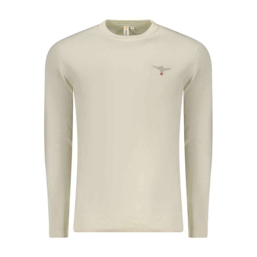 Accademia Militare Bianco Cotton Men's Sweater