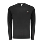Accademia Militare Black Cotton Men's Sweater