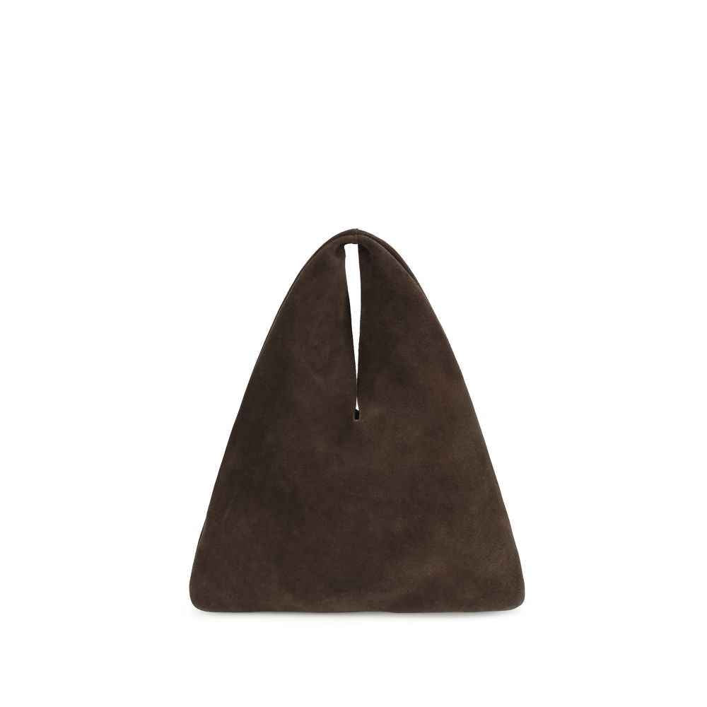 Manebi Brown Calf Leather Bos Taurus Shoulder Bag
