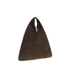Manebi Brown Calf Leather Bos Taurus Shoulder Bag