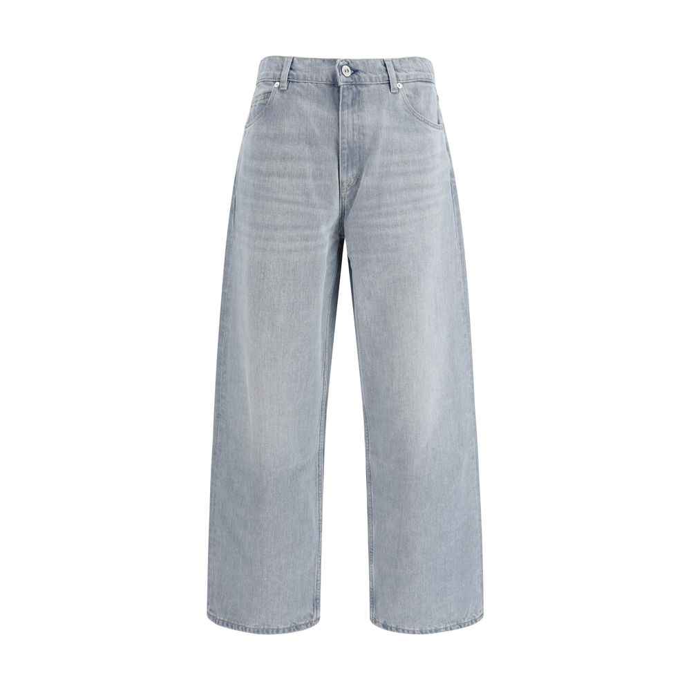 Our Legacy Blue Cotton High-Waisted Jean