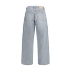 Our Legacy Blue Cotton High-Waisted Jean