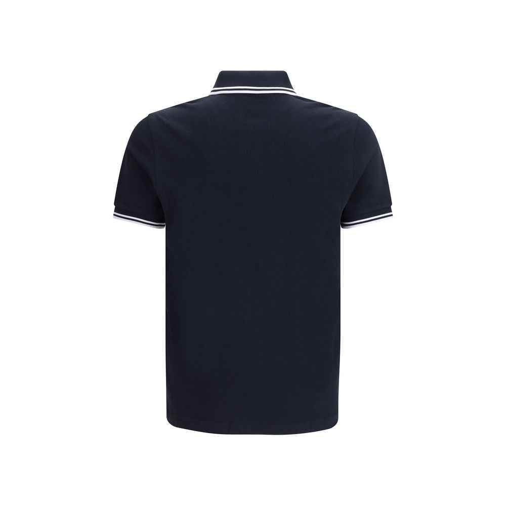 Fred Perry Blue Cotton Polo Shirt