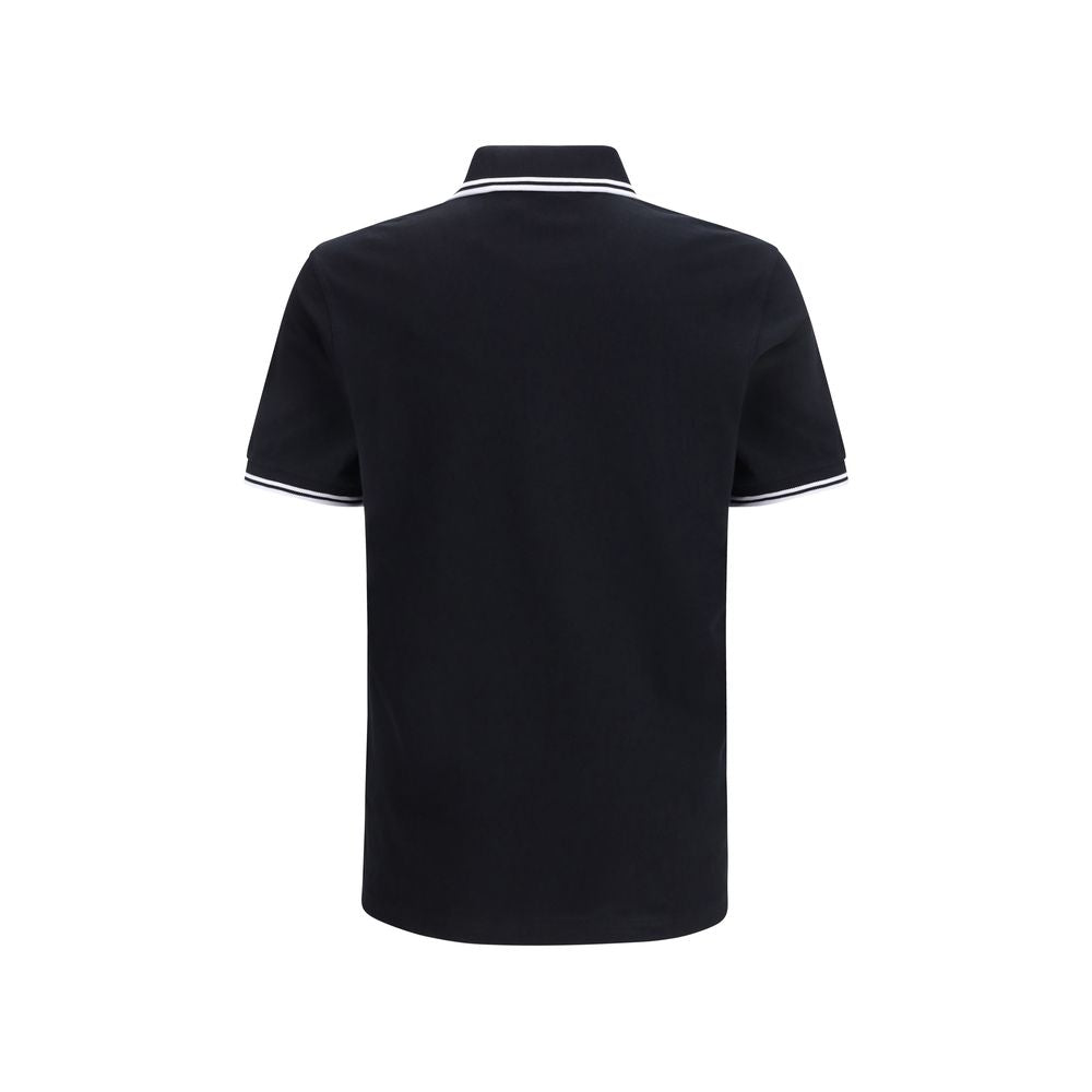 Fred Perry Black Cotton Polo Shirt