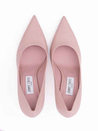 Jimmy Choo Pink Lizard Printed Leather Love 85 Pumps