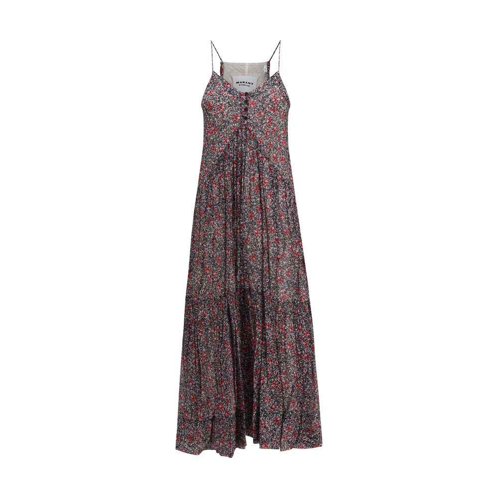 Marant Etoile Multicolor Cotton Casual Dress