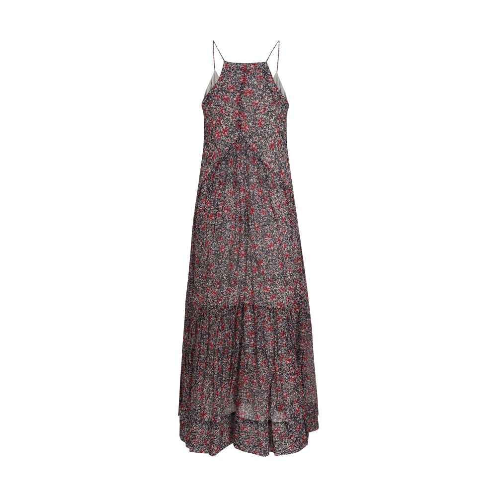 Marant Etoile Multicolor Cotton Casual Dress