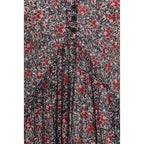 Marant Etoile Multicolor Cotton Casual Dress