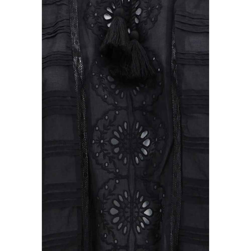 Marant Etoile Black Cotton Casual Dress
