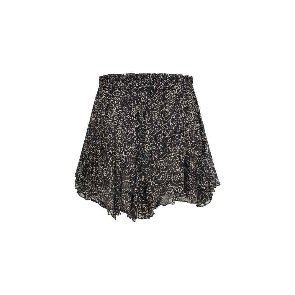 Marant Etoile Black Viscose Shorts