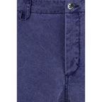 Jacquemus Blue Cotton Bermuda Shorts