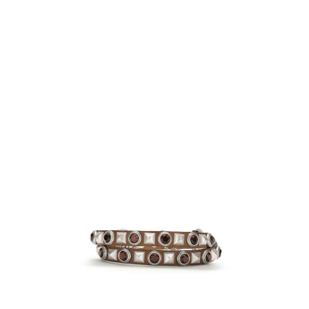 Etro Brown Calf Leather Bos Taurus Regular Belt