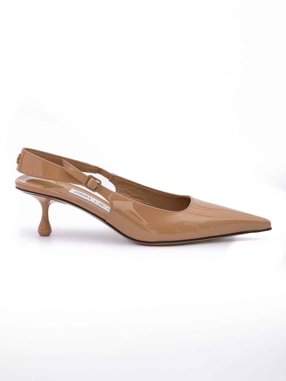 Jimmy Choo Powder Pink Amel 50 Slingback Pumps