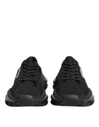 Dolce & Gabbana Black Airmaster Low Top Men Sneakers Shoes