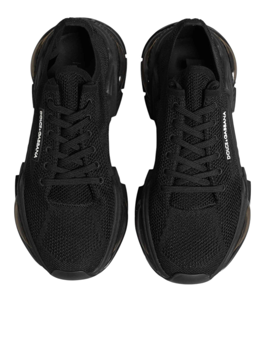 Dolce & Gabbana Black Airmaster Low Top Men Sneakers Shoes