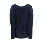 Giorgio Armani Blue Viscose Pattern Shirt