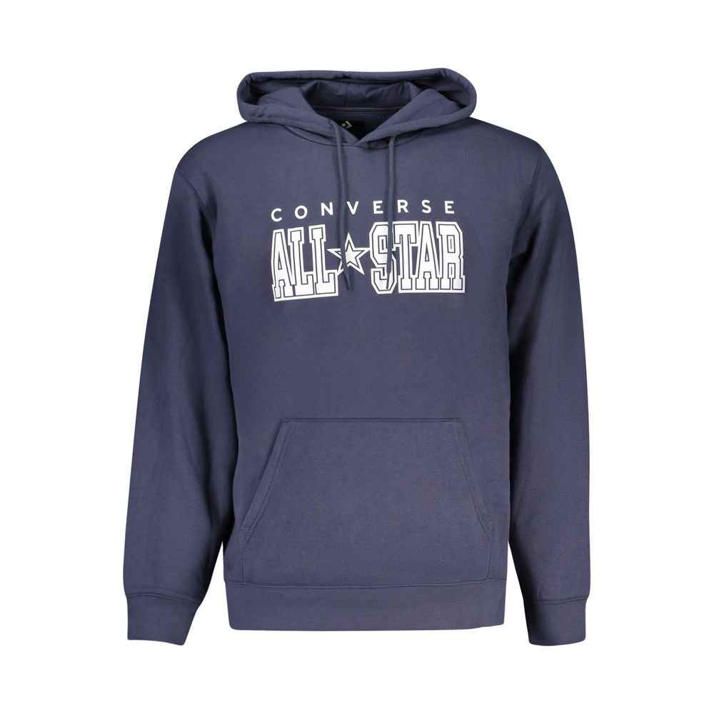 Converse Blue Cotton Men's Hoodie