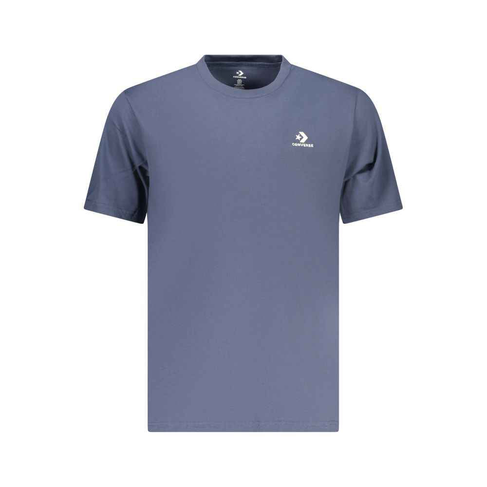 Converse Blue Cotton Men T-Shirt