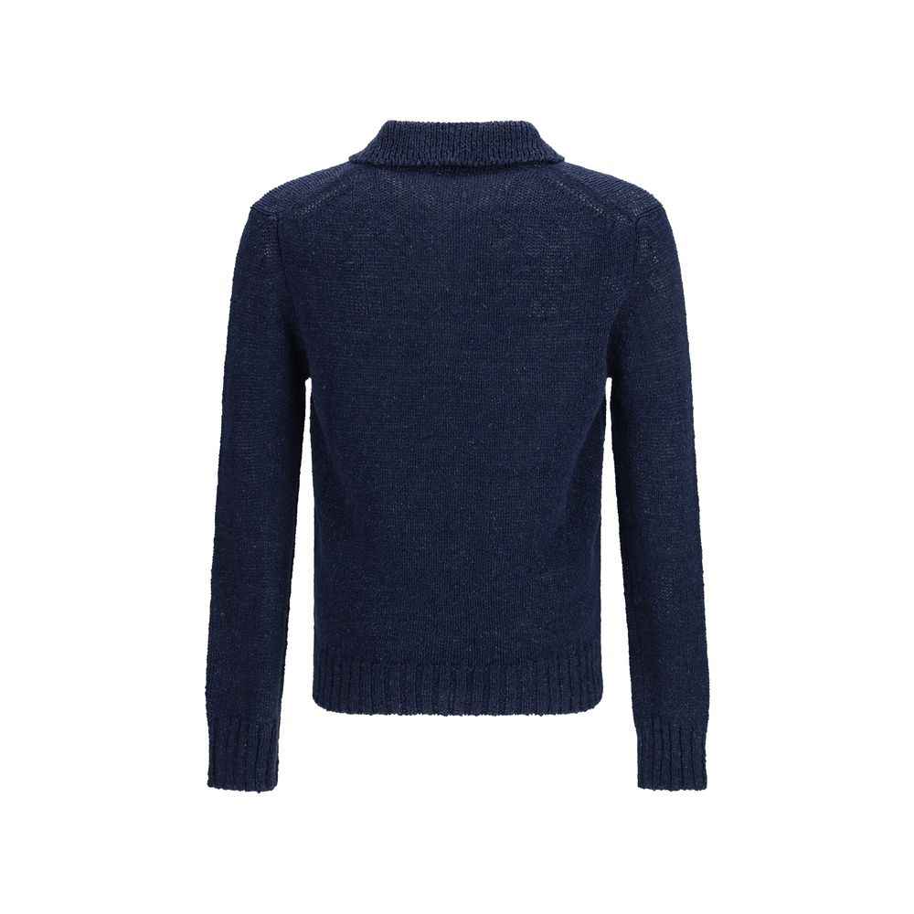 Sunflower Blue Cotton Polo Shirt