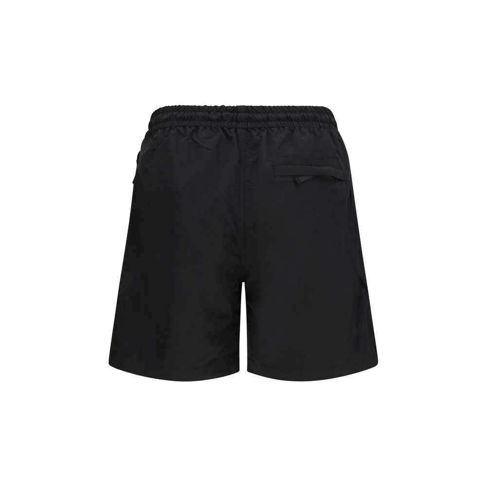 Sunflower Black Nylon Bermuda Shorts