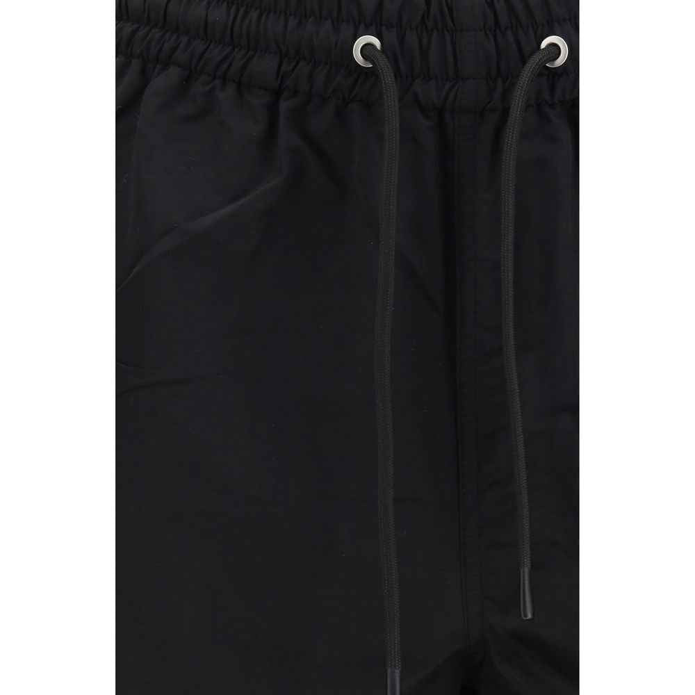 Sunflower Black Nylon Bermuda Shorts