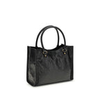 Balenciaga Black Lamb Ovis Aries Aries Shoulder Bag