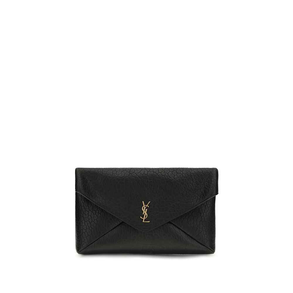 Saint Laurent Black Lamb Ovis Aries Aries Shoulder Bag
