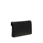 Saint Laurent Black Lamb Ovis Aries Aries Shoulder Bag