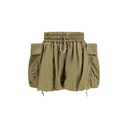 Balmain Bicolor Viscose Bermuda Shorts