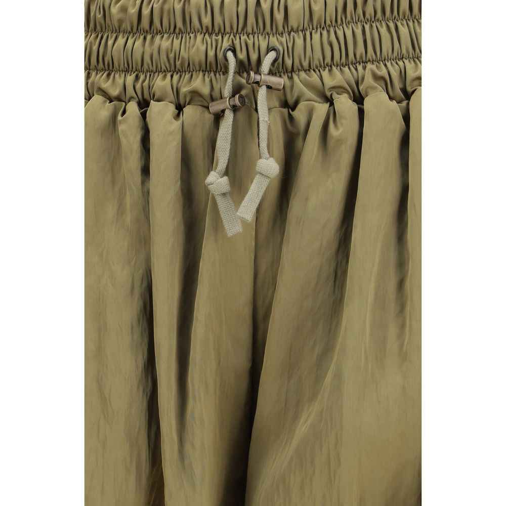 Balmain Bicolor Viscose Bermuda Shorts