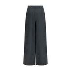 Giorgio Armani Gray Linen Casual Pants