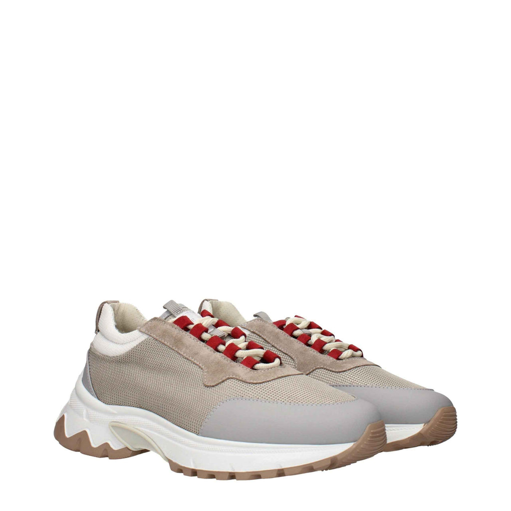 Eleventy Multicolor Fabric Chunky Sneakers