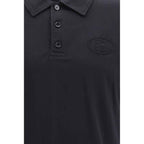 Burberry Blue Cotton Polo Shirt