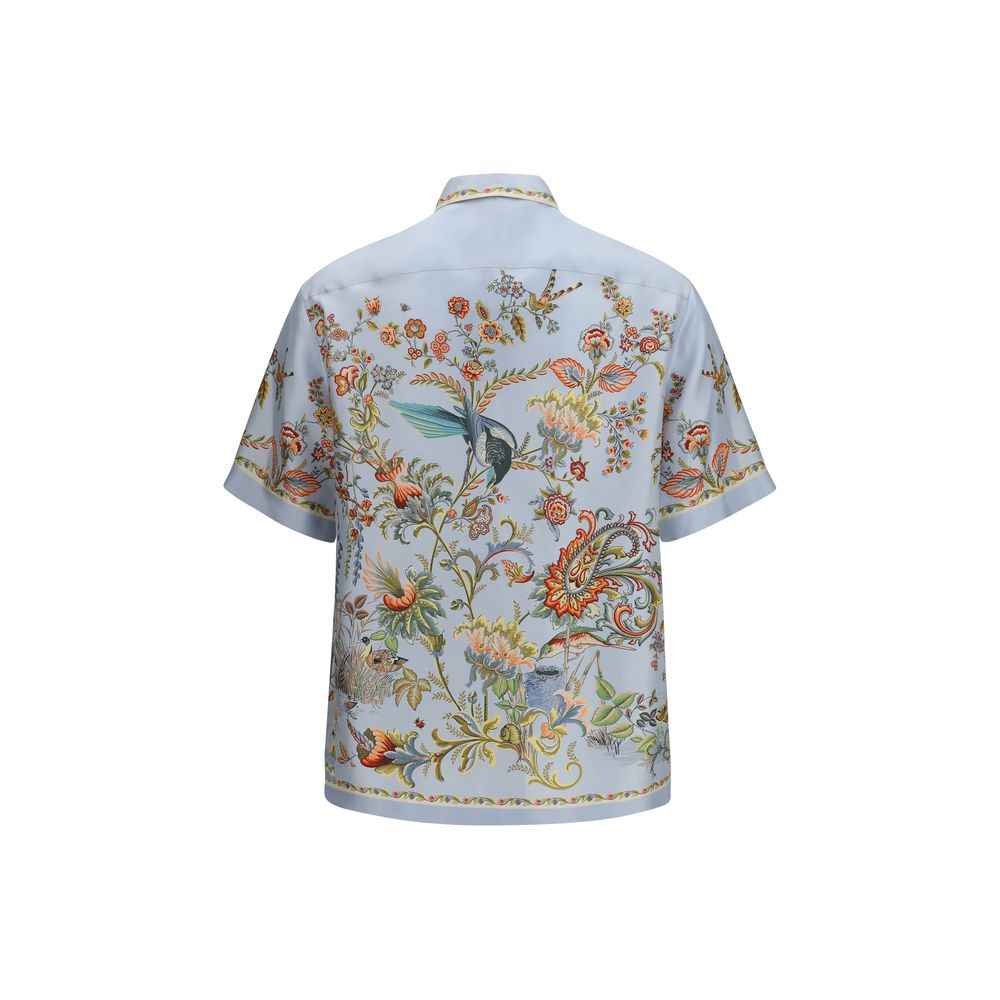 Etro Multicolor Silk Pattern Shirt