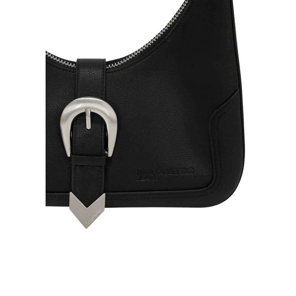 Karl Lagerfeld Black Polyethylene Handbag
