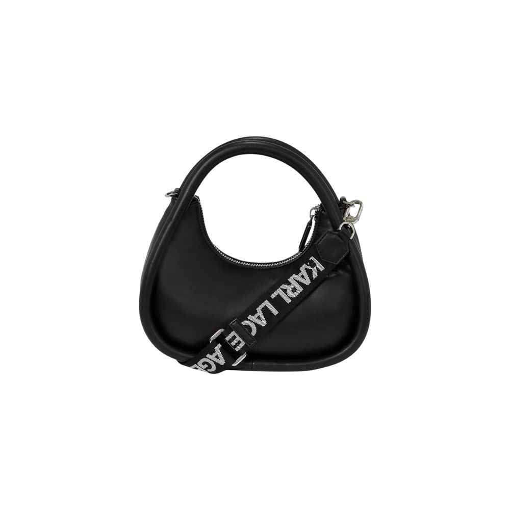 Karl Lagerfeld Black Polyethylene Handbag