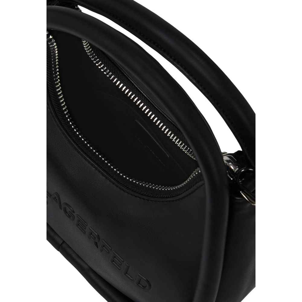 Karl Lagerfeld Black Polyethylene Handbag