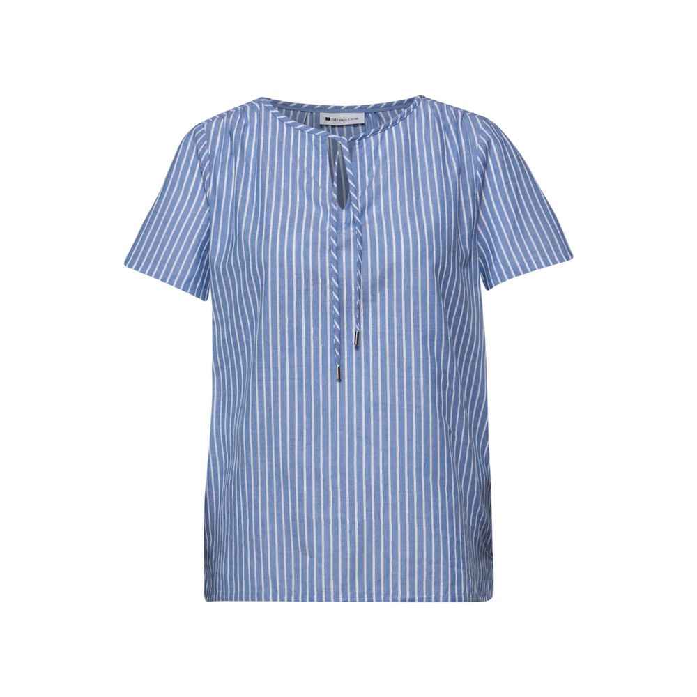 Street One Blue Cotton Blouse