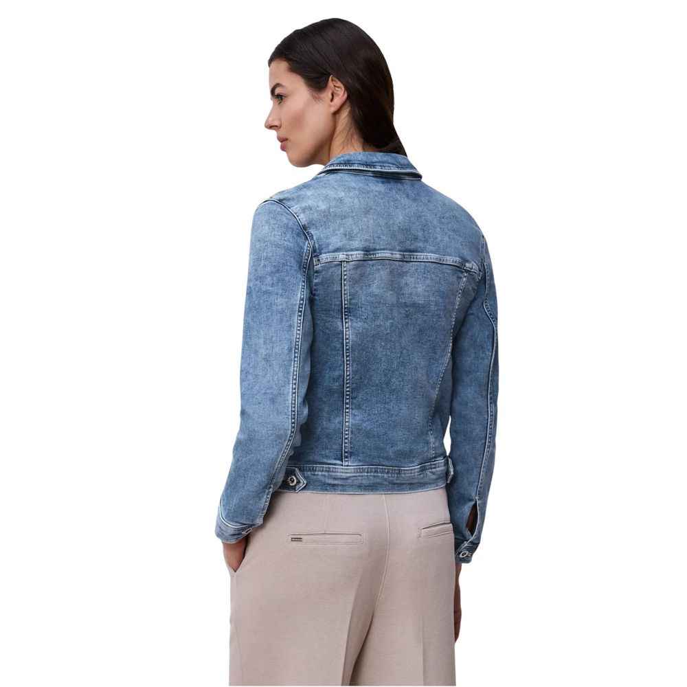 Street One Blue Cotton Denim Jacket