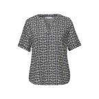 Street One Blue Viscose Blouse