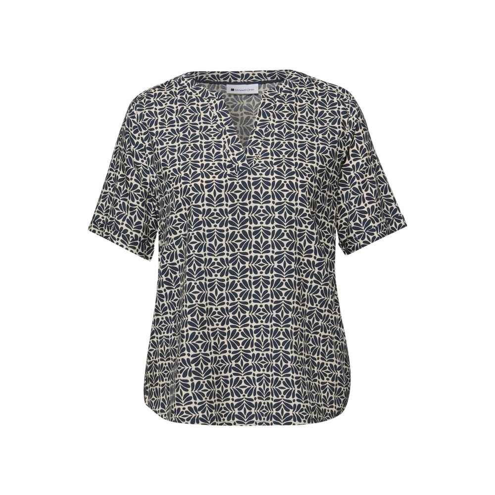 Street One Blue Viscose Blouse