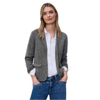 Street One Blue Polyester Blazer