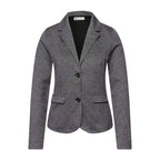 Street One Blue Polyester Blazer