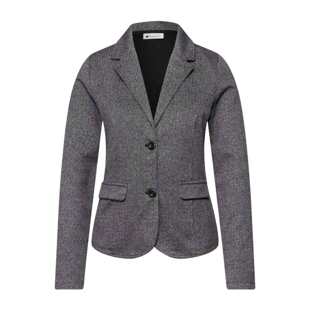 Street One Blue Polyester Blazer